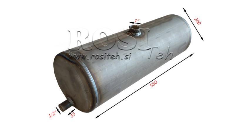 REZERVOAR ZA OLJE IZ PLOČEVINE 16lit fi210-550mm