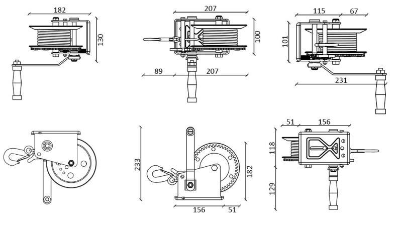 ROKU VĒJAS DWK 25 V - 1133 kg - SINTHETISKA JOSTA