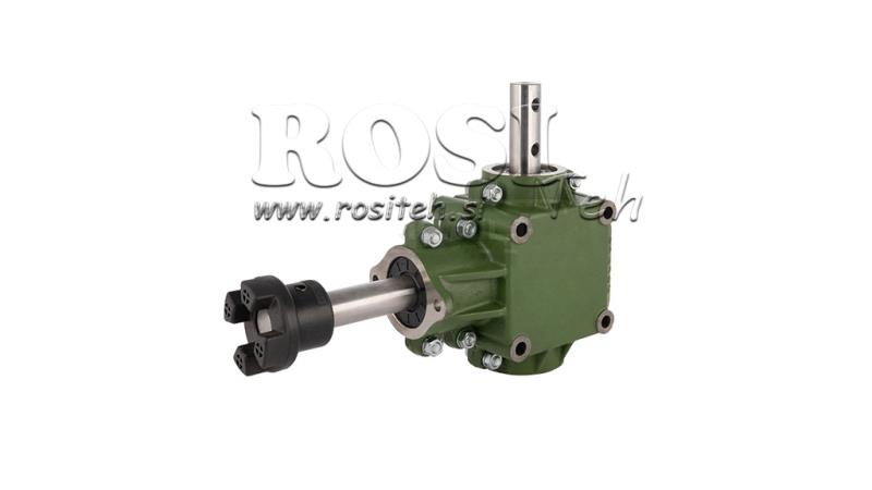 REDUKTORU KOMPLEKTS 1:1.44 (27HP-20KW) IZPLATĪTĀJAM L:800 ČUGUNA AR DROŠĪBAS SISTĒMU