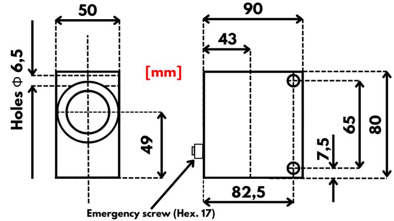 Korpuss 2-vietīgai hidrauliskai vārstam REXROTH 1 150-LIT
