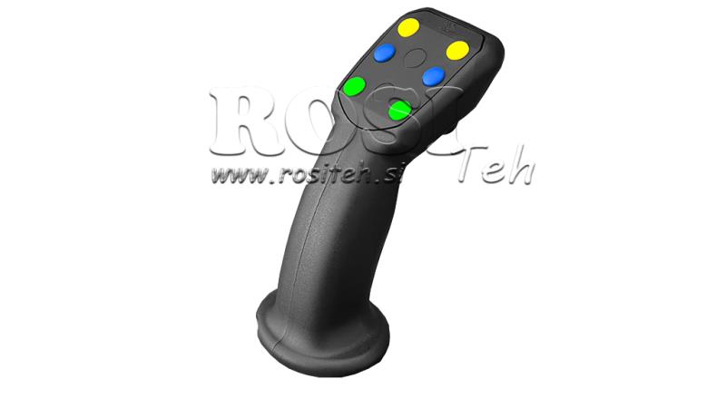 ATTĀLINĀTAIS KONTROLES JOYSTICK - 6 POGAS