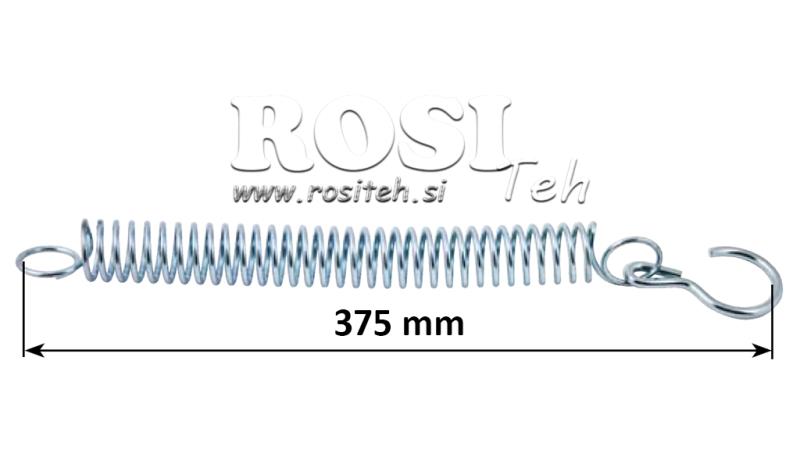 PRUŽINA PRE PREPOJENIE HYDRAULIKY ZDVIHÁCICH RAMIEN TRAKTORA