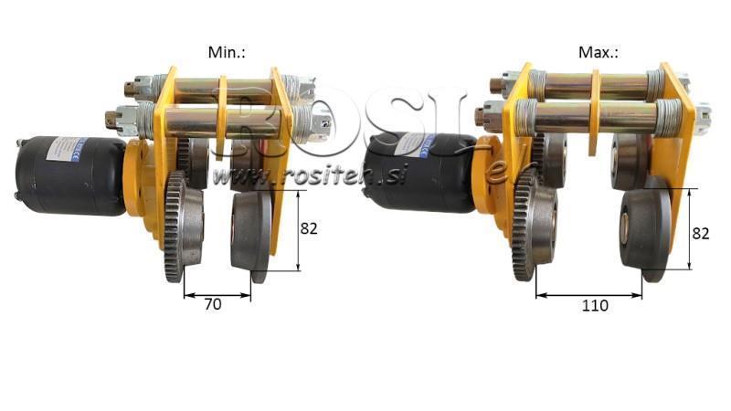 ELEKTRISK DREV TIL INDUSTRIEL LIFTVOGN DWI 0.5 T