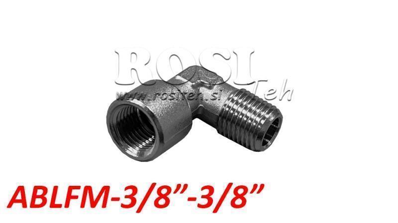 PNEUMATICKÝ KLASICKÝ UHOLNÝ KONEKTOR ABLFM-038-038