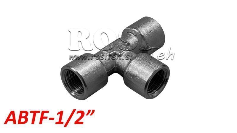 Pneimatiskā klasiskā T savienojums ABTF-012