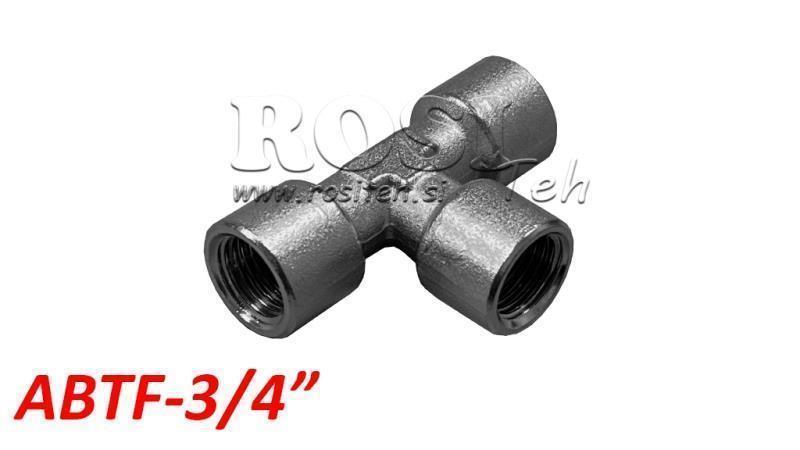 Pneimatiskā klasiskā T savienojums ABTF-034