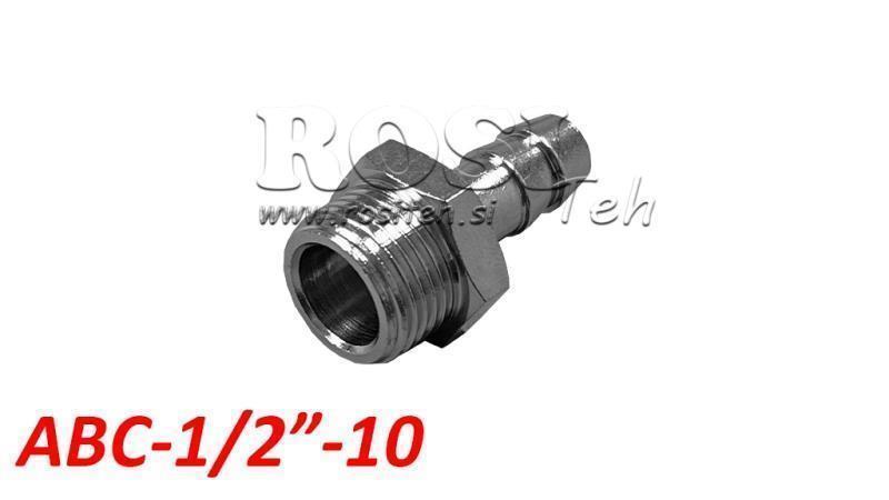 PNEIMATISKĀ SNAP SAVIENOJUMS SMREKICA ABC-012-10