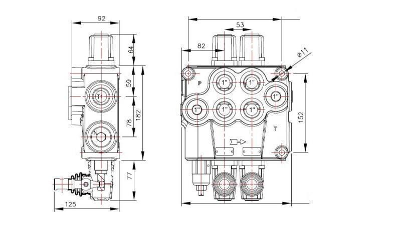 HIDRAULISKAIS VĀRSTS 2xP120