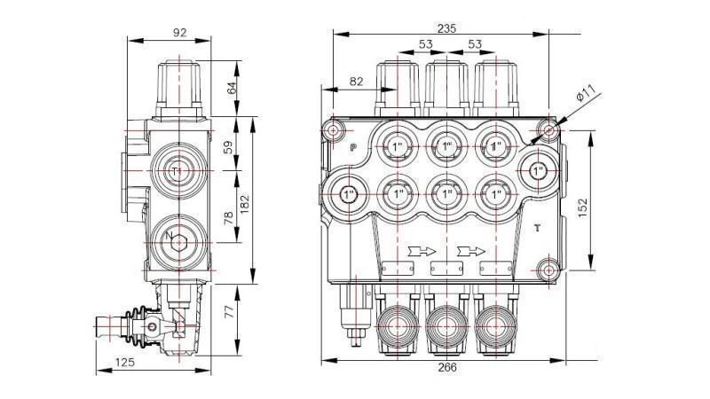 HIDRAULISKAIS VĀRSTS 3xP120