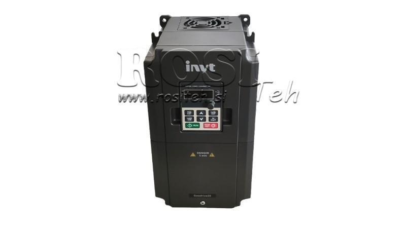 FREKVENCES PĀRVĒRTĒJS-INVERTORS 3Fāze 2.2kW GD20-2R2G-4-EU