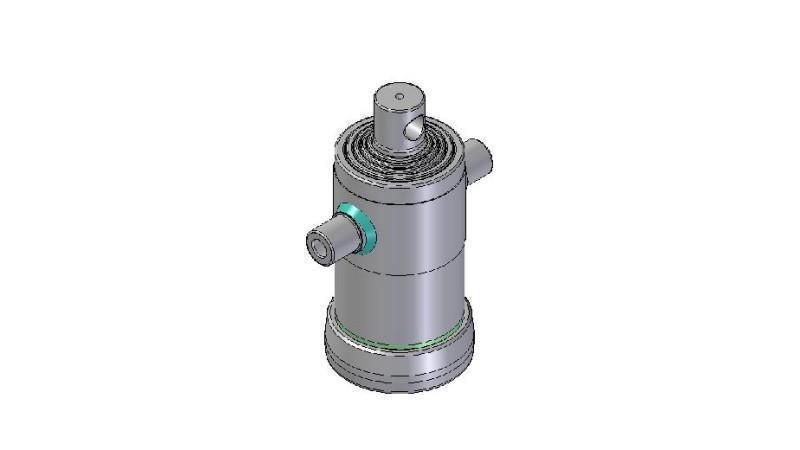 3051F -TELESCOPISKAIS CILINDRS STANDARTS/CAURUMS 5 POSMI CEĻOJUMS 980 FI 152