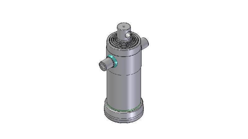 3054F -TELESCOPIC CYLINDER STANDARD/HOLE 5 STAGES STROKE 1880 FI 152