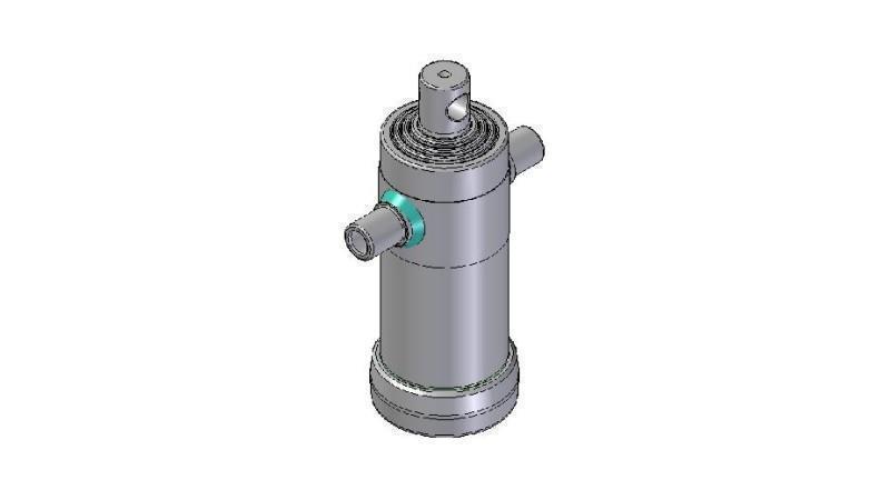 3063F -TELESCOPISK SYLINDER STANDARD/HULL 4 TRINN SLAG 790 FI 112