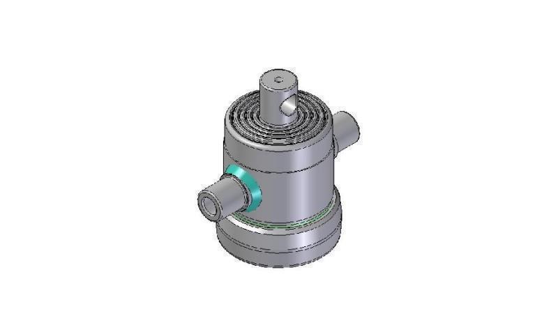 3090F -TELESCOPISKAIS CILINDRS STANDARTS/CAURUMS 5 POSMI PĀRVADĀJUMS 500 FI 124
