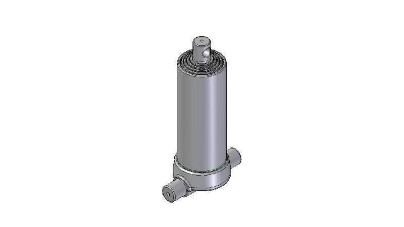 3597F -TELESCOPISK SYLINDER INFERIOR – HULL 5 GRADER SLAG 1315 FI 124