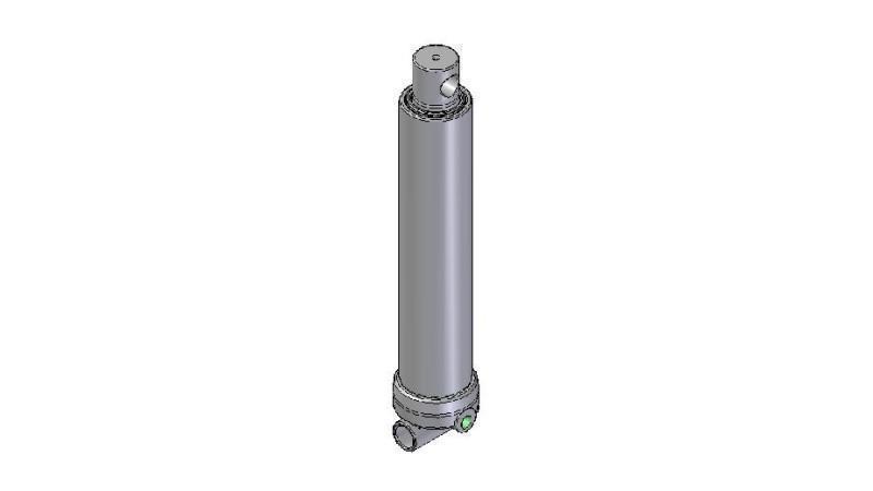2623F -TELESCOPISK Sylinder HULL - HULL 2 GRADER SLAG 695 FI 80