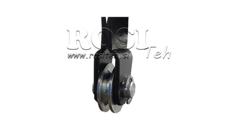 TREKKHÅNDTAK L340 MED RULLE FI24mm