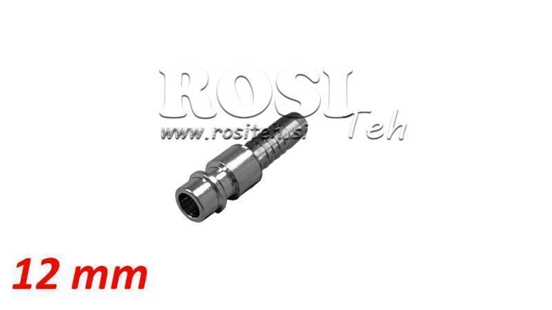 PNEUMATISK RASK KOBLING HANN GRAN 12mm - DN7.2