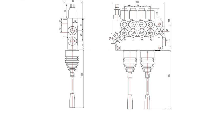 HID. VĀRSTS 4xP80   2x JOYSTICK