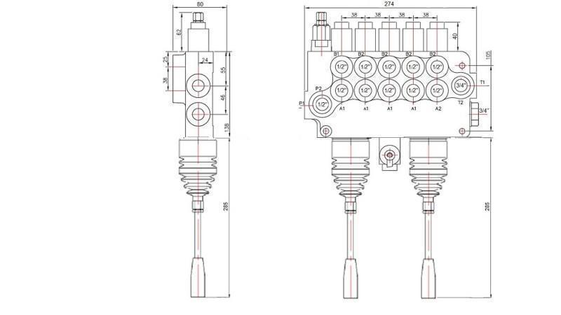 HID. VĀRSTS 5xP80   2x JOYSTICK