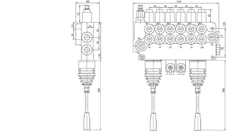 HID. VĀRSTS 6xP80   2x JOYSTICK