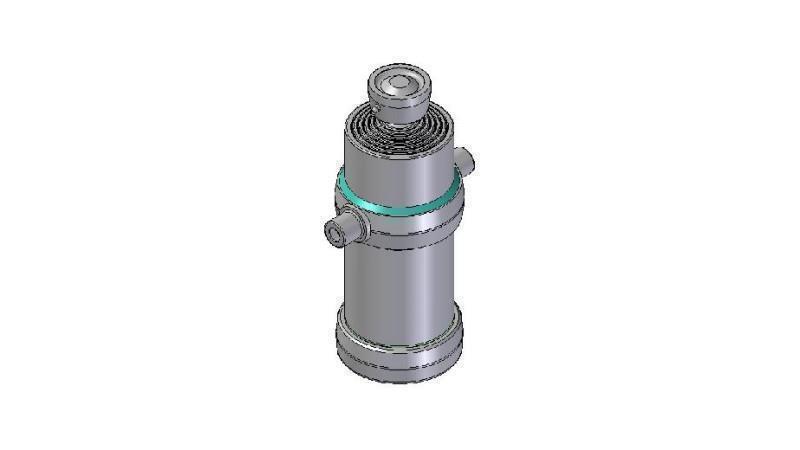 4060S -TELESCOPIC CYLINDER STANDARD/BALL 6 STAGES STROKE 2225 DIAMETER 190