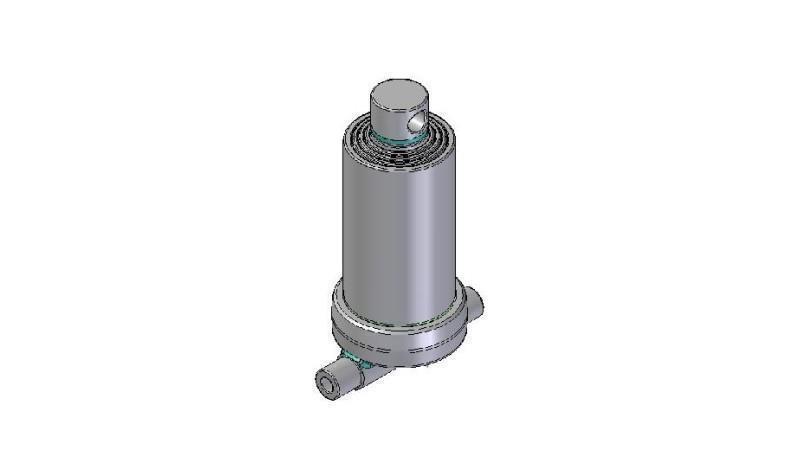 4570F -TELESCOPISKA CILINDRA APAKŠDAĻA – CAURUMS 4 GRĀDI STROKE 1030 FI 170