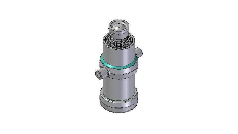 5001S -TELESCOPIC CYLINDER STANDARD/BALL 5 STAGES STROKE 1520 DIAMETER 170