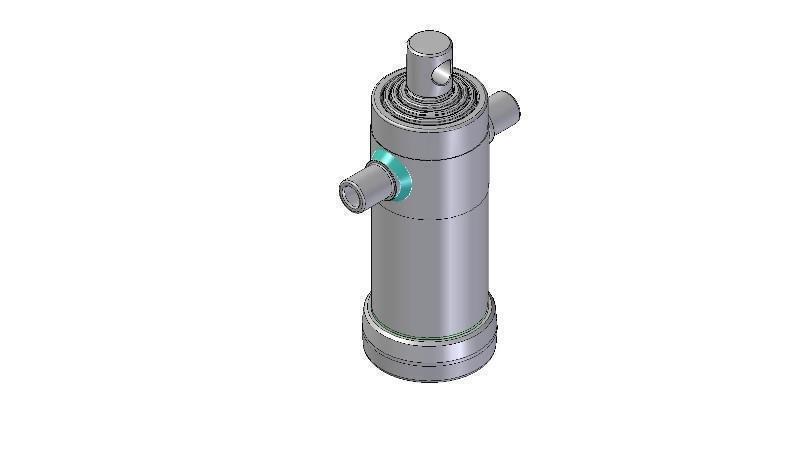 5022F -TELESCOPISKAIS CILINDRS STANDARTS/CAURUMS 5 POSMI CEĻŠ 1030 DIAMETRS 112