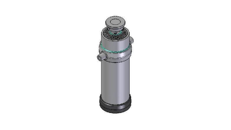 5036S -TELESCOPISKAIS CILINDRS STANDARTS/BALL 5 POSMI GĀJIENS 2675 DIAMETRS 215