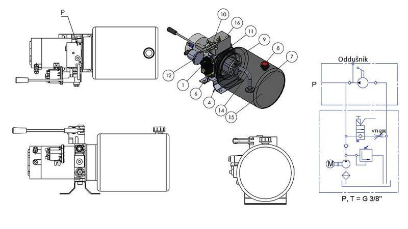 ROKU PUMPAS MINI AGREGĀTAM