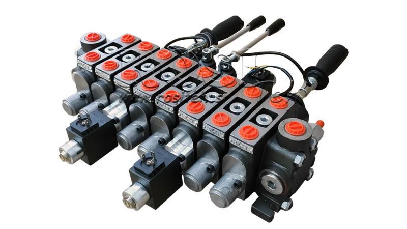 HIDRAULISKĀ VĀRSTA HIAB 8xPC70 2x JOYSTICK - ELEKTRISKĀ KONTROLE 12V