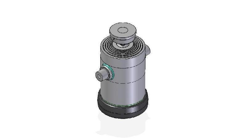 6084S -TELESCOPISK CYLINDER STANDARD/BOLD 6 TRIN SLAG 1960 DIAMETER 300