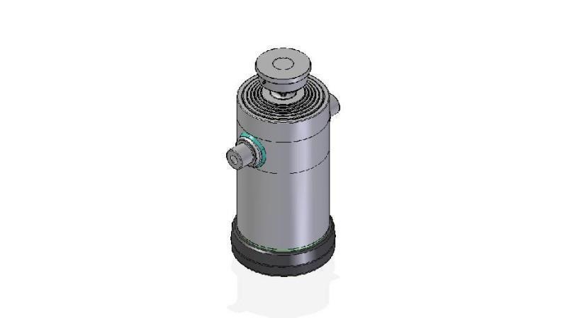 6087S -TELESCOPIC CYLINDER STANDARD/BALL 6 STAGES TRAVEL 2680 DIAMETER 300