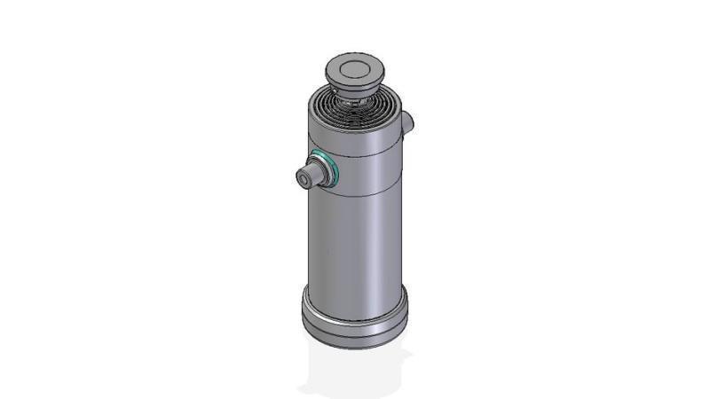 7038S -TELESCOPISKAIS CILINDRS STANDARTS/BOLA 7 POSMI CEĻŠ 3884 DIAMETRS 240