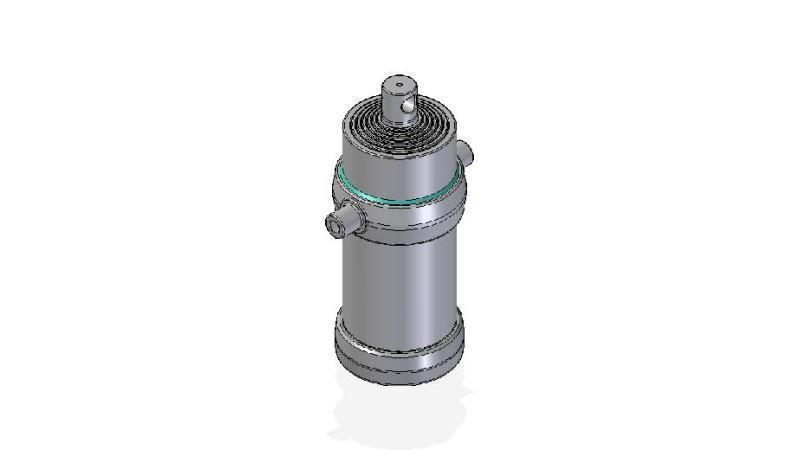 7054F -TELESCOPISKAIS CILINDRS STANDARTS/CAURUMS 7 POSMI CEĻOJUMS 2905 DIAMETRS 215