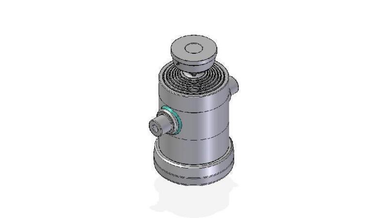 7062S -TELESCOPIC CYLINDER STANDARD/BALL 7 STAGE RESA 1912 DIAMETER 270