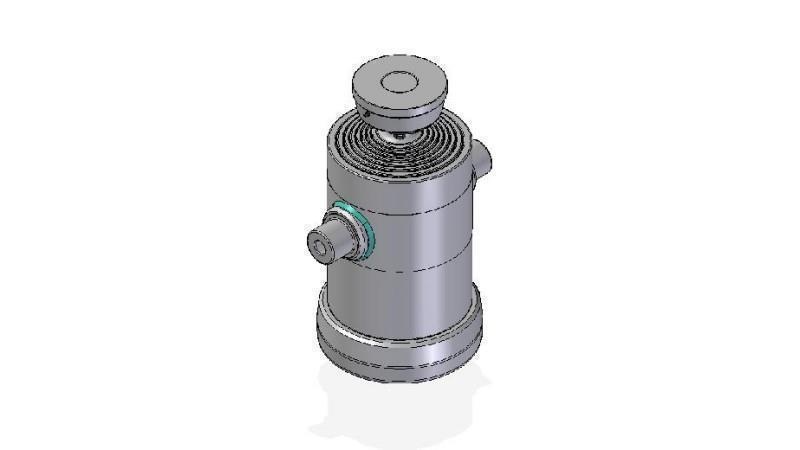 7063S -TELESCOPISK CYLINDER STANDARD/BOLL 7 STEG RESA 2192 DIAMETER 270