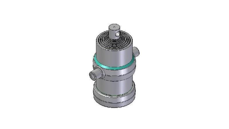 8005F -TELESCOPIC Sylinder STANDARD/HULL 8 TRIN SLAG 2060 FI 190