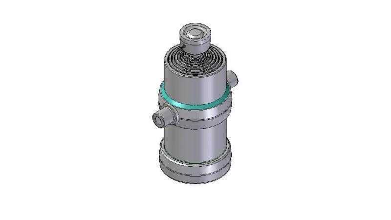 8006S -TELESCOPISKAIS CILINDRS STANDARTS/BOLA 8 POSMI CEĻŠ 2340 DIAMETRS 190