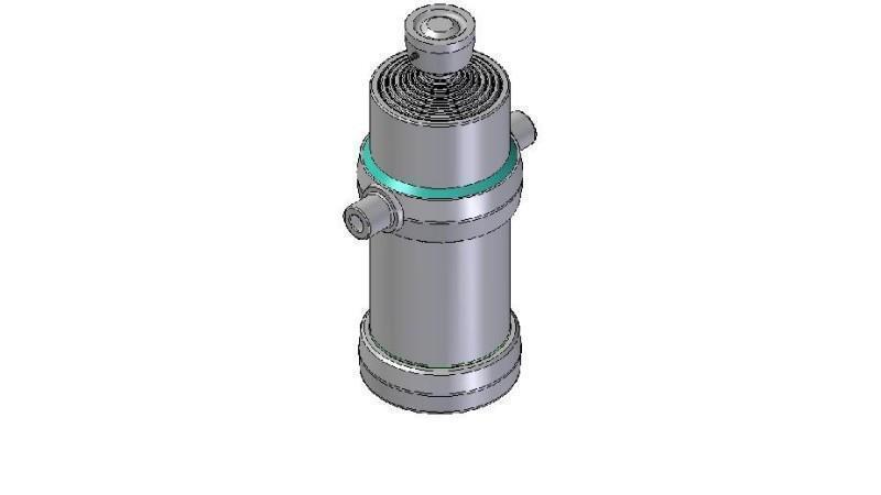 8007S -TELESCOPISKAIS CILINDRS STANDARTS/BOLA 8 POSMI CEĻŠ 2980 DIAMETRS 190