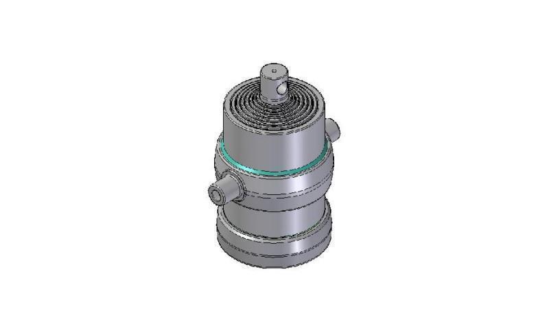 8021F -TELESCOPIC CYLINDER STANDARD/HOLE 8 STAGES STROKE 2030 FI 215