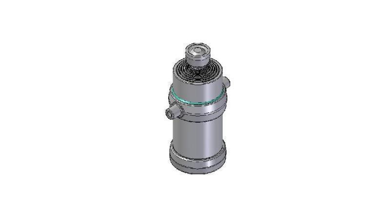 8024S -TELESCOPISKAIS CILINDRS STANDARTS/BOLA 8 POSMI CEĻOJUMS 2925 DIAMETRS 215