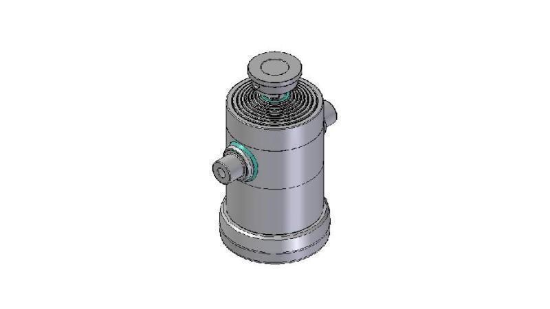 8034S -TELESCOPICKÝ VALEC ŠTANDARD/GULIČKA 8 STUPŇOV ZDVIH 2780 PRIEMER 270