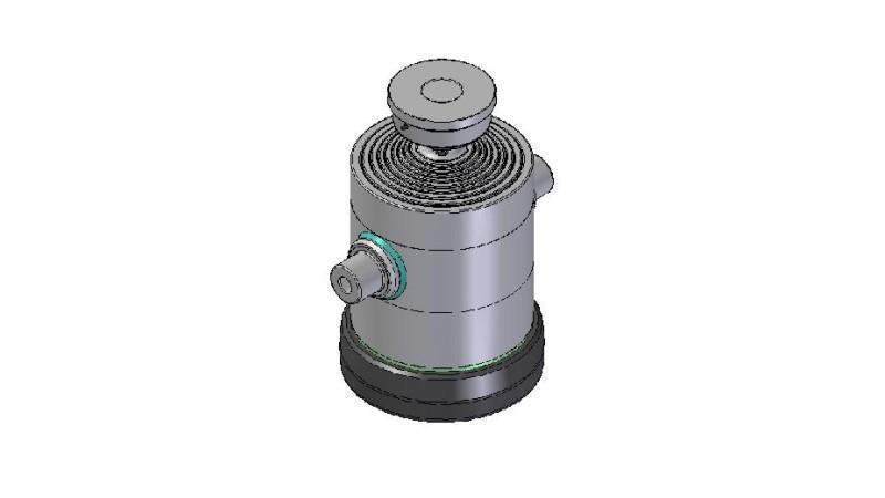 8052S -TELESCOPIC Sylinder STANDARD/KULE 8 TRINN REISE 2145 DIAMETER 300