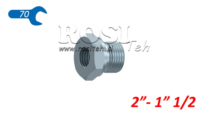 HIDRAULISKAIS ADAPTERIS VĪRIETIS-KĀRTA 2- 1 1/2
