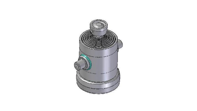 9009S -TELESCOPIC Sylinder STANDARD/KULE 9 TRINN REISE 1940 DIAMETER 240