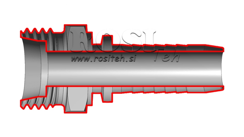 HIDRAULISKĀ SAVIENOJUMS CES 20 AR VĪRIETI DN19-M30X2