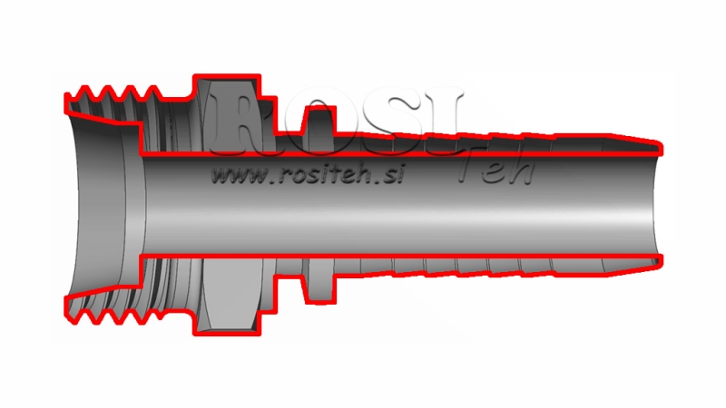 HIDRAVLIČNI PRIKLJUČEK CEL 8 L MOŠKI DN6-M14x1,5