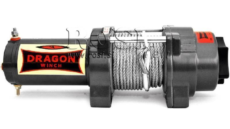 12 V ELEKTRISKĀ VILKME DWH 4500 HD - 2041 kg
